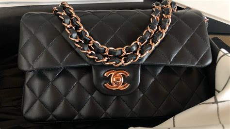 chanel rose gold hardware